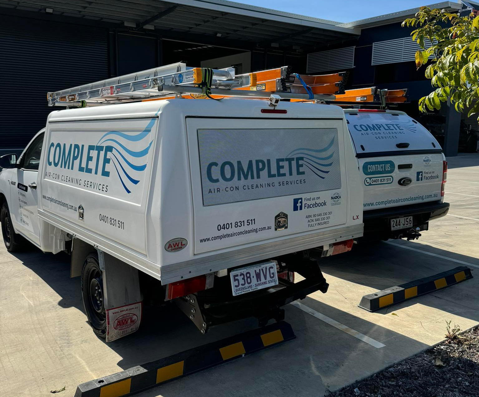 Complete Air-Con Cleaning Services on the job in South East Queensland